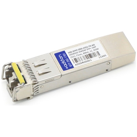 Add-On Addon Formerly Brocade 57-0000075-01 Compatible Taa Compliant 10G-SFPP-ZRD-1551-72-AO